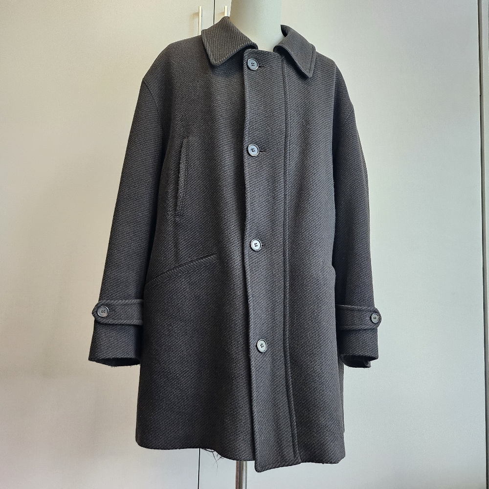 πΎ VINTAGE Tessuto Italiano BIELLA Wool Sport Coat Men's 44R US XL *Callout - Picture 1 of 16